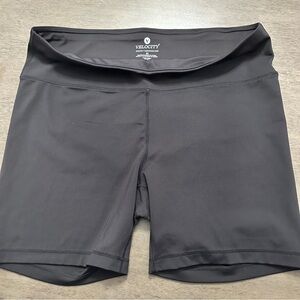 Velocity Women's Sleek Black Bike Shorts